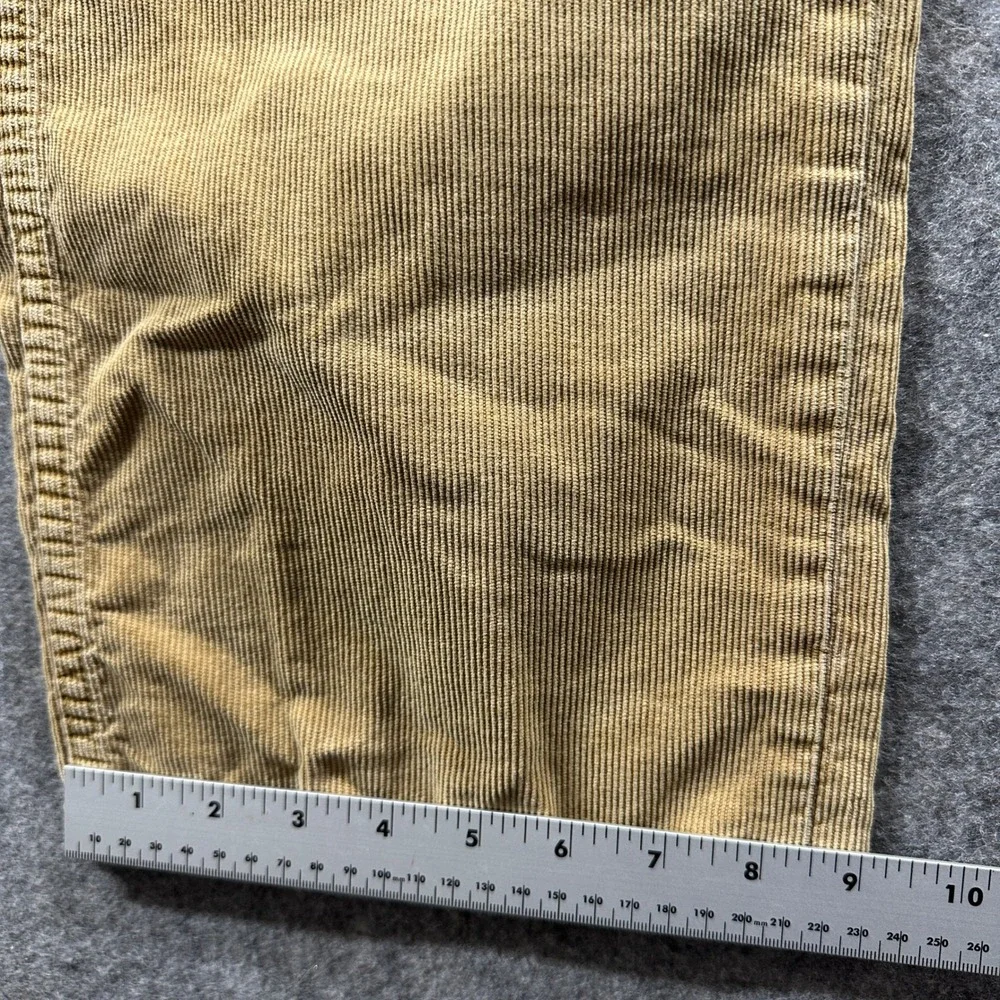 Polo Ralph Lauren Corduroy‎ Pants Mens 42x30 Tan Straight Leg 5-Pocket